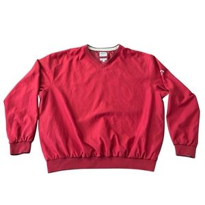 Callaway Golf Sport Men's V-Neck Windbreaker Pullover Jacket Size Large